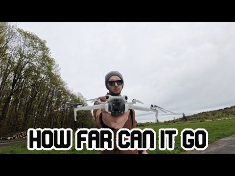 DJI Mini 4 Pro RANGE TEST - HOW FAR Will it GO in BAD WEATHER?!
