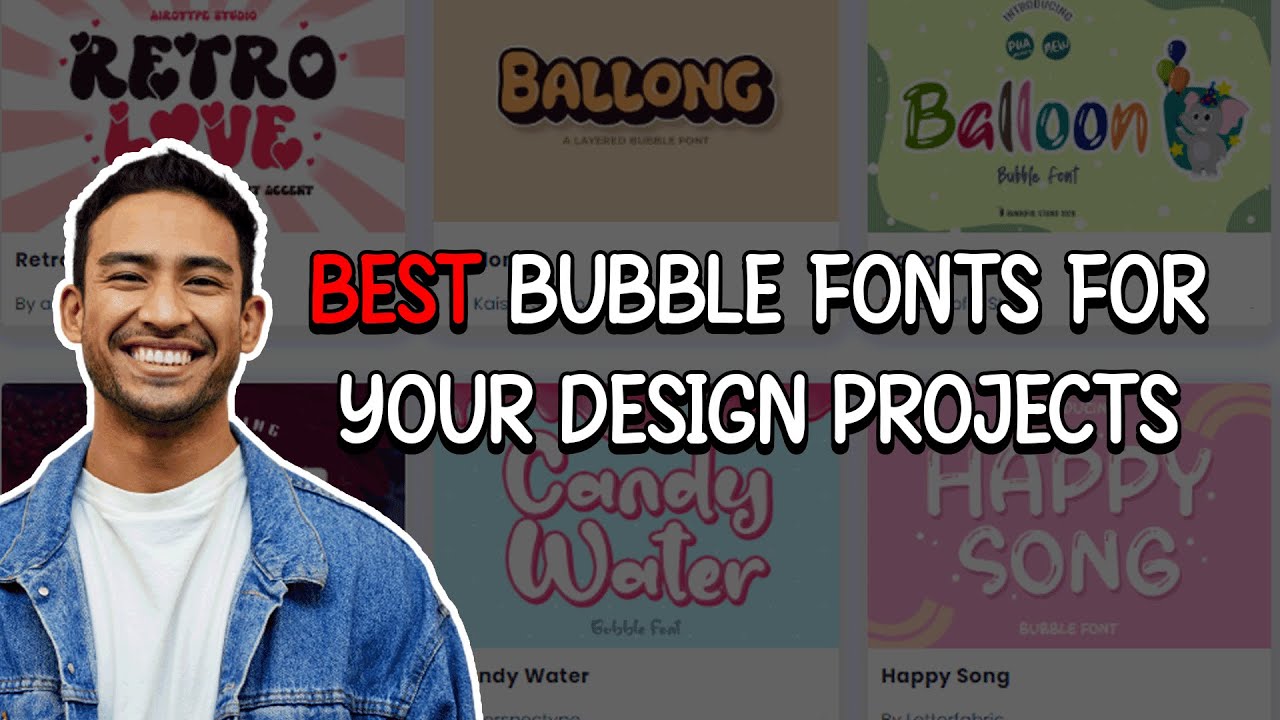 How to Find and Download the Best Bubble Fonts for Your Design Projects *With Link Download *