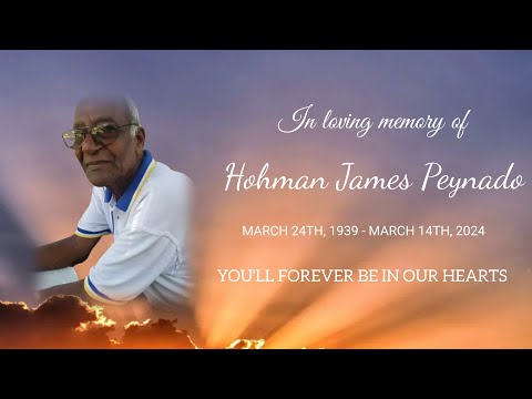 Funeral Service For The Late: Hohman James Peynado