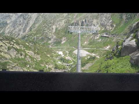 Luftseilbahn Sommerloch Grimsel Talfahrt