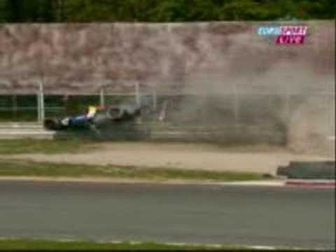 Le Mans Series Monza - Stéphane Ortelli Crash - Huge Flip