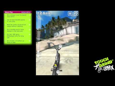 BMX TouchGrind - West Pier Walkthrough