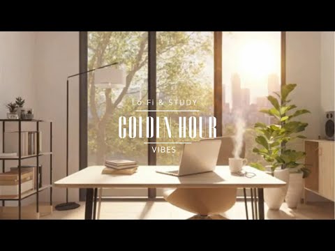 Golden Hour Study Flow ☀️ | Lo-Fi x Afrobeats x Amapiano x Jazz Fusion | Chill Beats to Focus