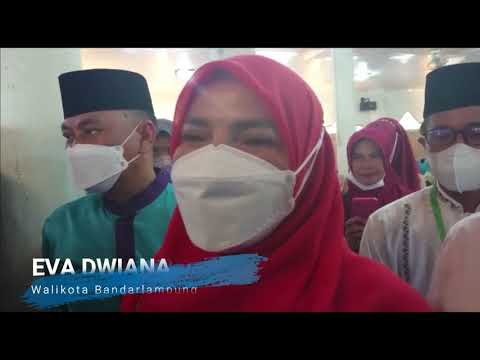 CALON JAMAAH HAJI KOTA BANDARLAMPUNG IKUTI PEMBINAAN MANASIK