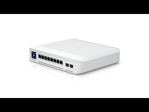 Ubiquiti UniFi Switch Enterprise 8 PoE (USW-Enterprise-8-PoE), QUICK UNBOXING & SPECIFICATIONS 4K