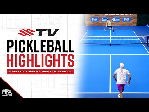 Riley Newman Tweener Pickleball Highlight - 2022 PPA Tuesday Night Pickleball Men's Doubles