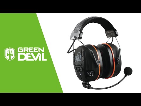 GreenDevil Safety SHIELD LD Bluetooth Earmuff Usage Guide