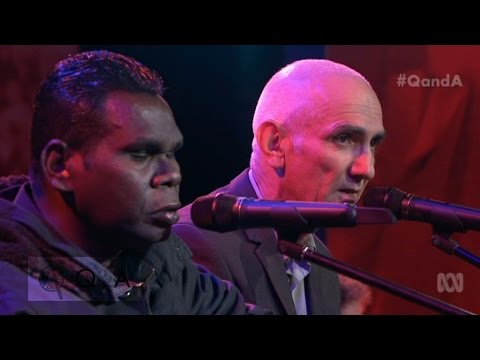Gurrumul and Paul Kelly perform Amazing Grace