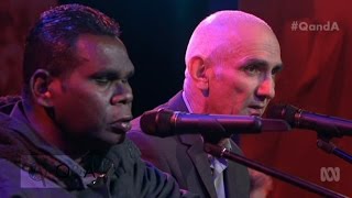 Gurrumul and Paul Kelly perform Amazing Grace