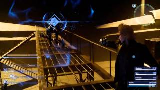 Gameplay stealth e combattimenti - Base di Niflheim