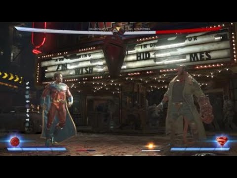 Injustice 2 Hellboy 70% Combo