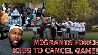 NYC High School Kids Soccer Game CANCELED After African Migrants Curse Out Teams & Refuse To Leave!