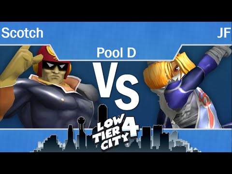 LTC4  - Scotch (C Falcon) vs UL | JF (Sheik) Pool D - Melee