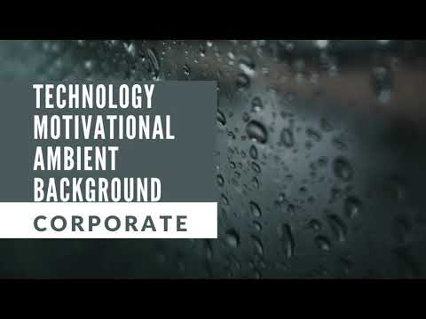 Corporate Technology Motivational Ambient Background