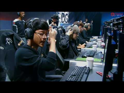 【S6 LOL】讓我們用開唱來開場吧！但這唱歌實在…正常發病XD 啞啞呀呀呀～壓壓鴉鴉鴉～[ROX vs EDG] 2016/10/16