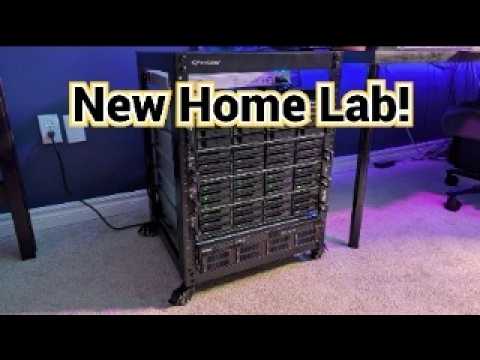 Inside My New Home Lab | Full Tour – Server Rack, Proxmox, and NAS Storage
