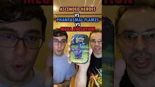 Ascended Heroes VS Phantasmal Flames VS Mega Evolution