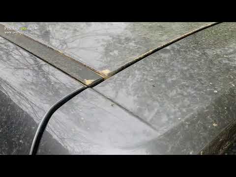 Puščavski prah na avtomobilu v Ljutomeru