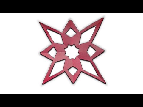 3D Paper Snowflake Tutorial - Learn How to Make Snowflakes in 3 Minutes for Christmas Decoration