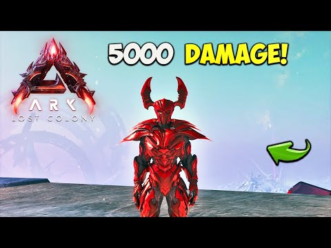 Lost Colony THIS IS OVERPOWERED!! How to get 5000 Damage Thralls | ARK Survival Ascended