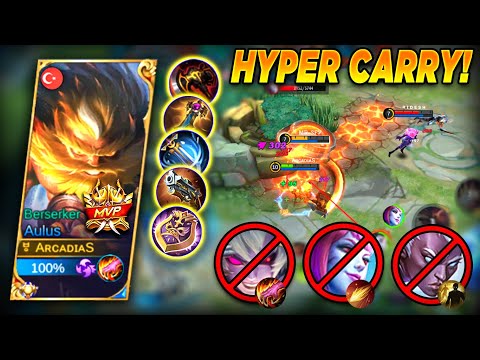 Aulus Hyper Carry Gameplay | Global Aulus Best Build and Emblem Gameplay 2022 (Aulus Mobile Legends)