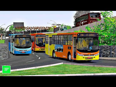 [OMSI 2] Estação Eldorado | CONTAGEM | Caio Apache Vip II mb of-1722m +G27 - MAPA RMBH 2021  1.0