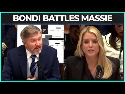 Thomas Massie CONFRONTS Pam Bondi In Wild Hearing