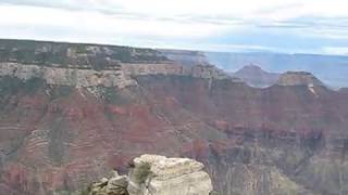 preview picture of video '360° view at Bright Angel Point of Grand Canyon North Rim'