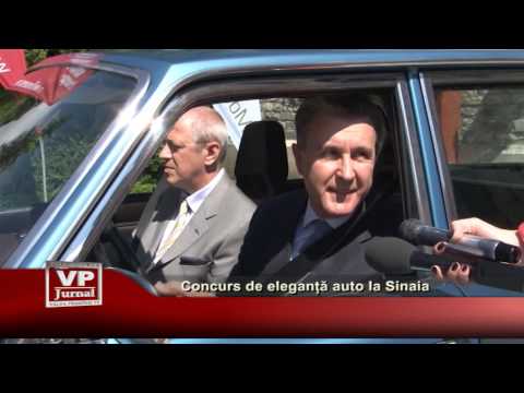 Concurs de eleganță auto la Sinaia