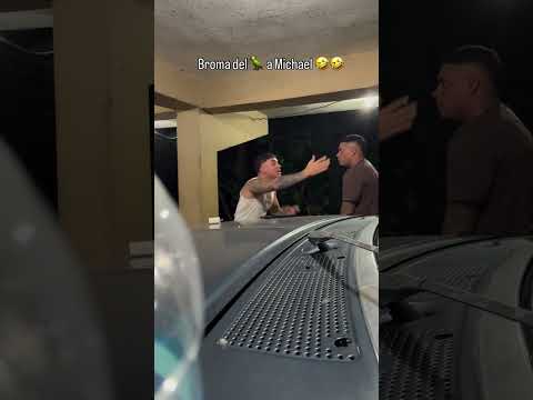 la broma del 🦜 a Michael florees 😂