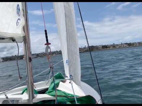 Sailing Boat Handling: 420 Jib Trim Tips for Speed & Balance