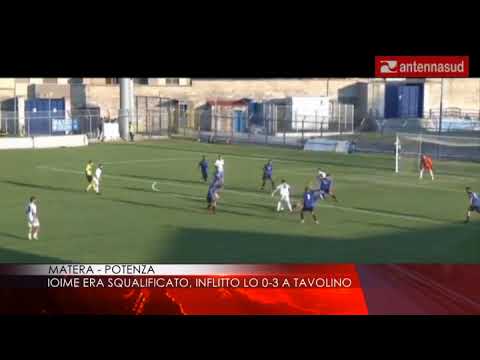 10 agosto - Matera-Potenza, Ioime era squalificato, inflitto lo 0-3