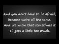 SHAWN MENDES - A LITTLE TOO MUCH LYRICS ...