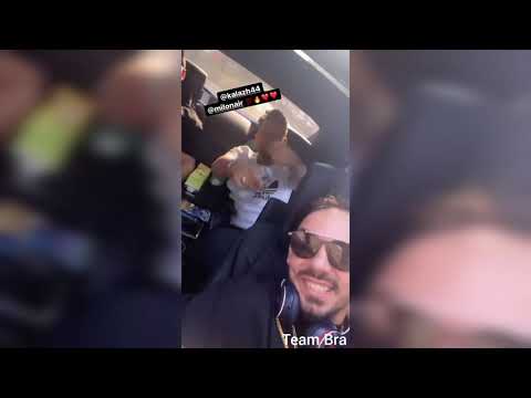 Capital Bra mit Kalazh und NGEE unterwegs