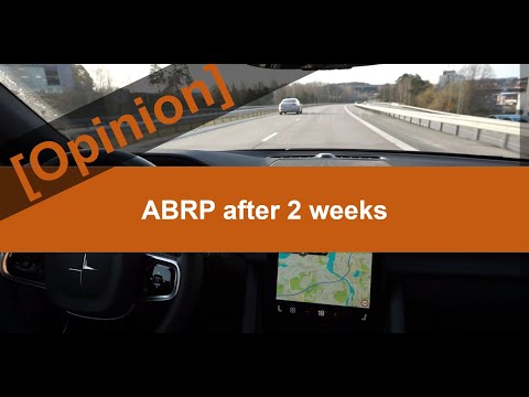 ABRP - Android Automotive 2 week update