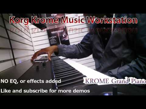 Korg Krome 88 Sounds Demo