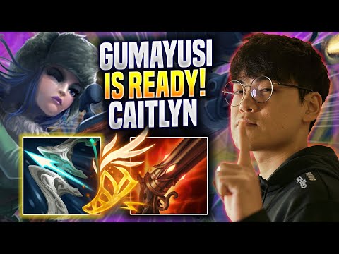 GUMAYUSI IS READY TO PLAY CAITLYN! - T1 Gumayusi Plays Caitlyn ADC vs Ashe! | Preseason 2023