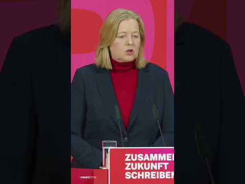 Video Thumbnail: SPD bei 12 Prozent: Bas kämpft gegen Kritik an Doppelrolle