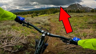 Racing the RAIN!!! // Sun Valley Mountain Biking at Cow Creek