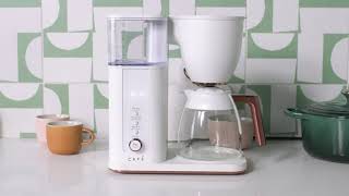 Cafe Specialty Drip Coffee Maker with Glass Carafe Matte White C7CDABS4RW3 Picture