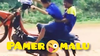 Download lagu NGAKAK HABIS LENGKAP lucu naik motor pemula mp3