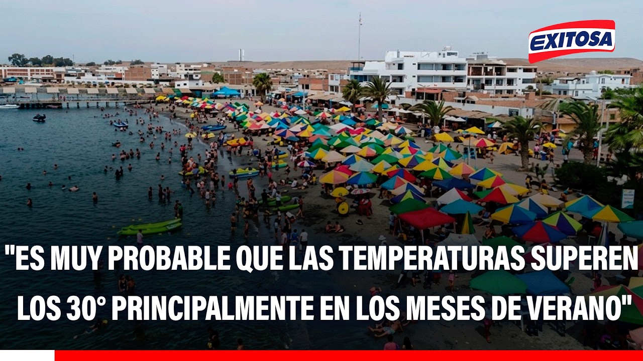 🔴🔵 Temperaturas superarán los 30° en Lima en las próximas semanas y meses, según especialista