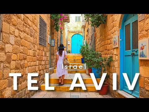 TEL AVIV, Israel: From Historic Old Jaffa to Tel Aviv’s Coastline - Walking Tour 4K UHD