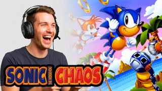 Sonic The Hedgehog Chaos - Sega Master System PAL Gameplay -  Full Game Longplay (Master System)