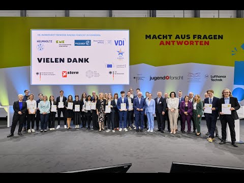 Bundeswettbewerb 2025 | Jugend forscht | Siegerehrung