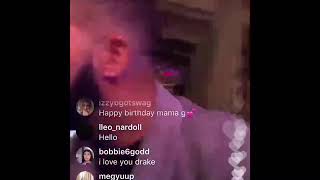 Drake says XXXTENTACION got what he deserves!!! On ig Live