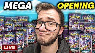 OPENING THE NEW POKEMON SET Temporal Forces! LIVE