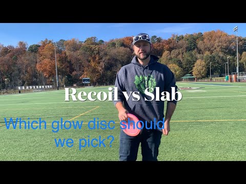 Disc Golf Death Battle; Color Glow Slab vs OptoX Chameleon Moonshine Recoil