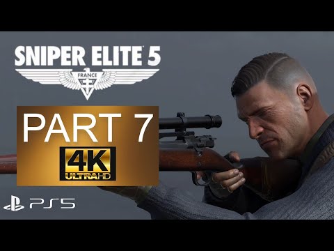 SNIPER ELITE 5 PART 7 WALKTHROUGH PS5 GAMEPLAY