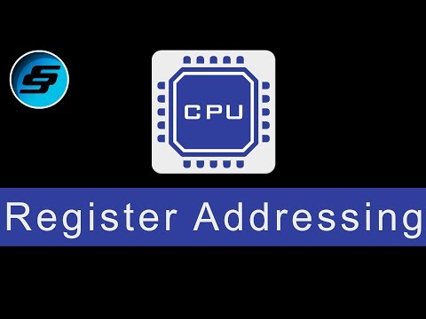 Register Addressing Assembly Programming